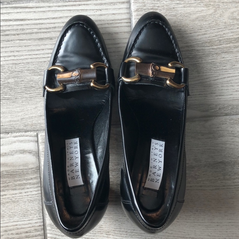 Barneys New York chunky heels